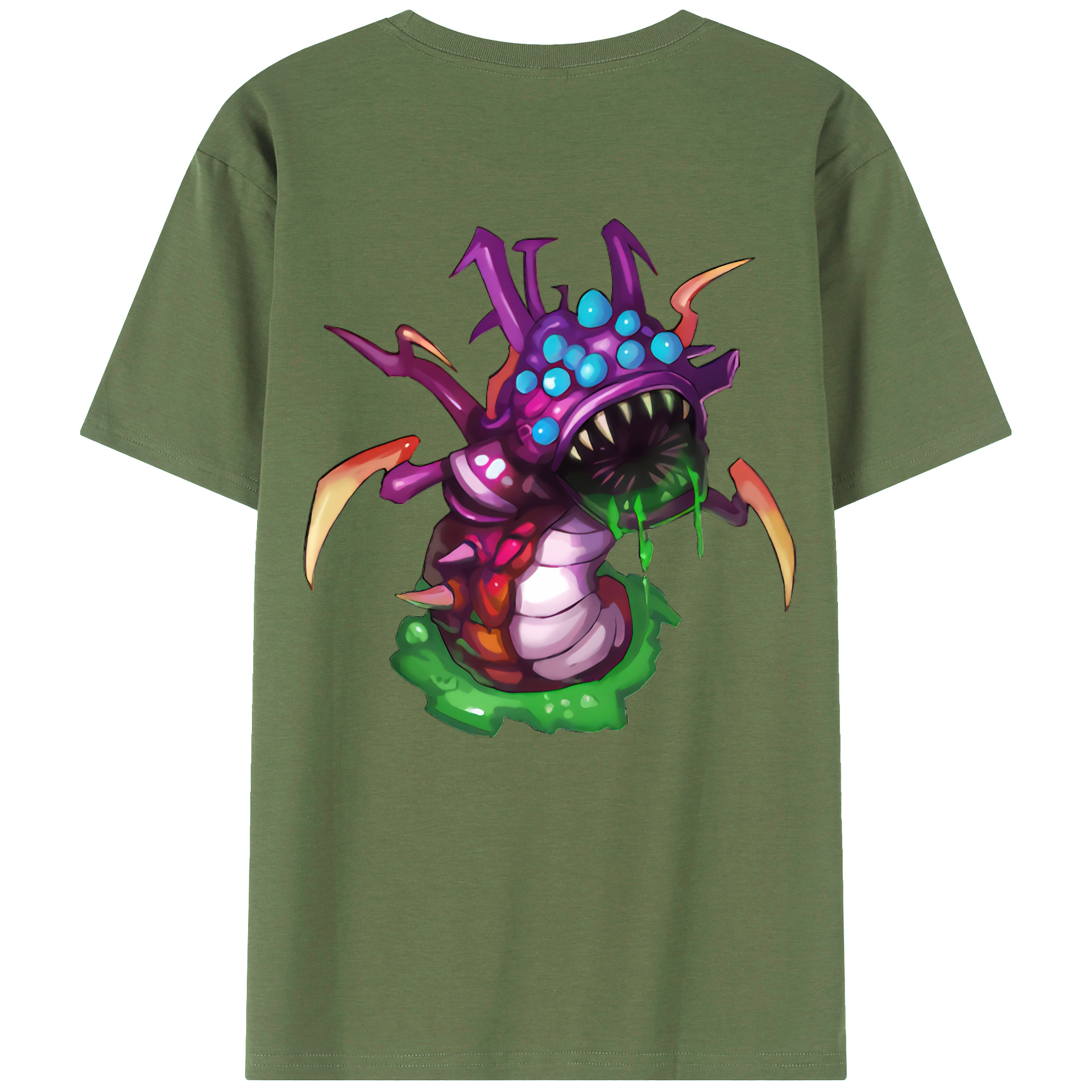 （画像用） リーグ・オブ・レジェンド League of Legends LOL 綿100％ メンズ半袖Tシャツ（バックプリント） 通気性